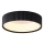 Plafoniera LED LED/30W/230V 3000K nero diametro 46 cm
