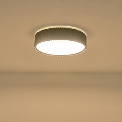 Plafoniera LED LED/30W/230V 3000K nero diametro 46 cm