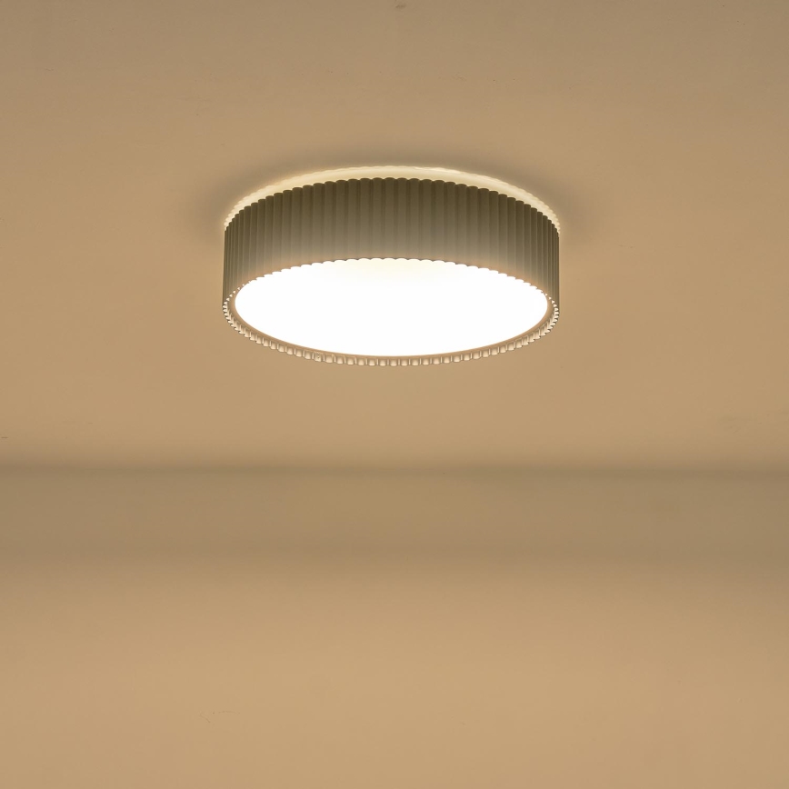 Plafoniera LED LED/30W/230V 3000K nero diametro 46 cm