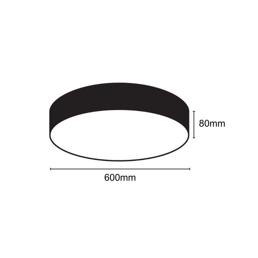 Plafoniera LED LED/35W/230V 4000K diametro 60 cm