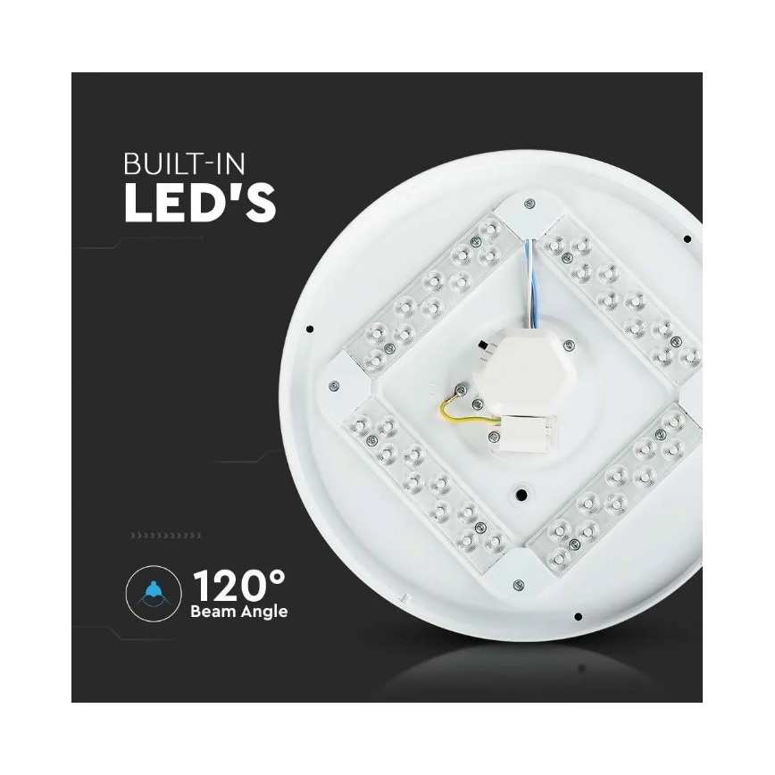 Plafoniera LED LED/36W/230V d. 50 cm 3000/4000/6400K