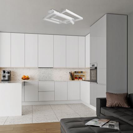 Plafoniera LED LED/38W/230V + 1xGU10/30W bianca