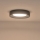 Plafoniera LED LED/40W/230V 3000K nero diametro 50 cm