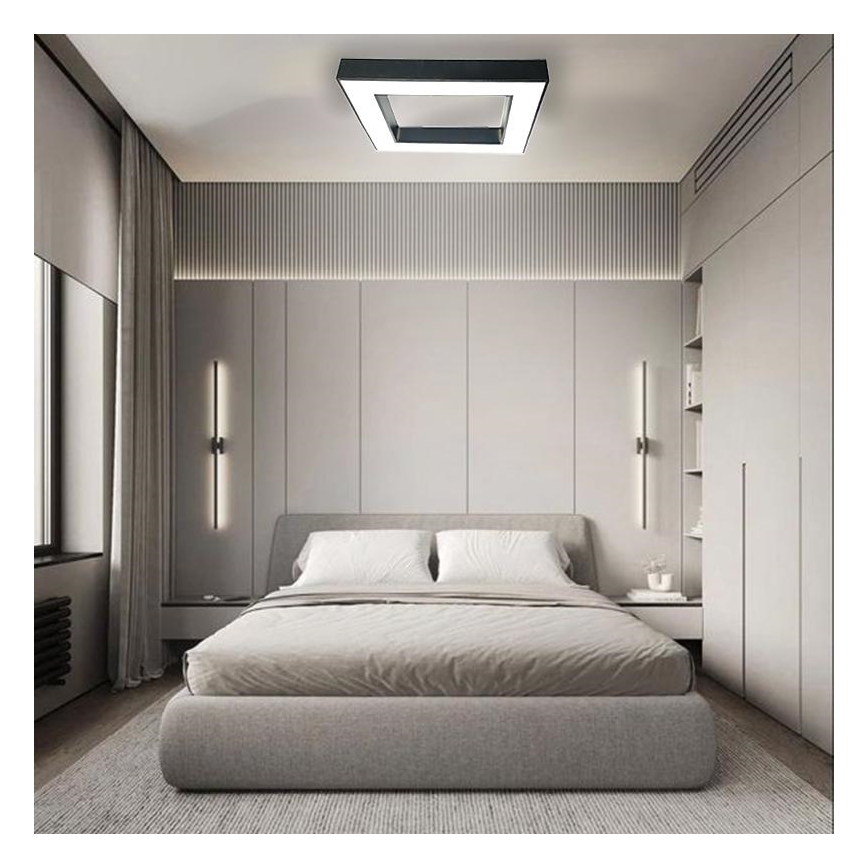 Plafoniera LED LED/55W/230V 4000K 80x80 cm