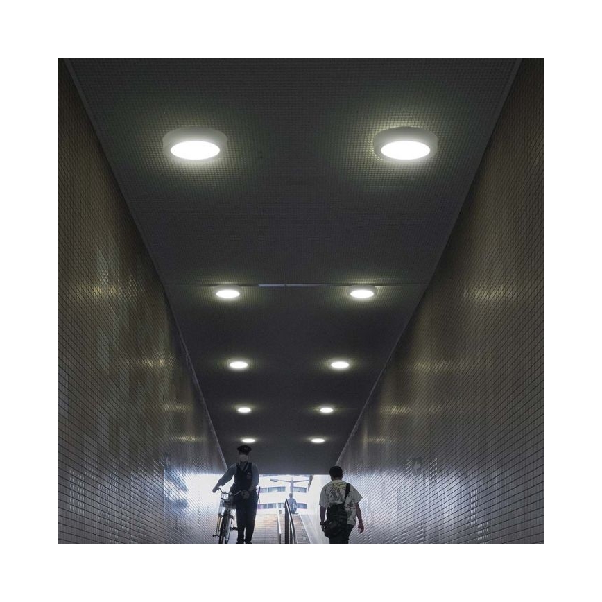 Plafoniera LED LED/6W/230V 6500K diametro 12 cm bianco