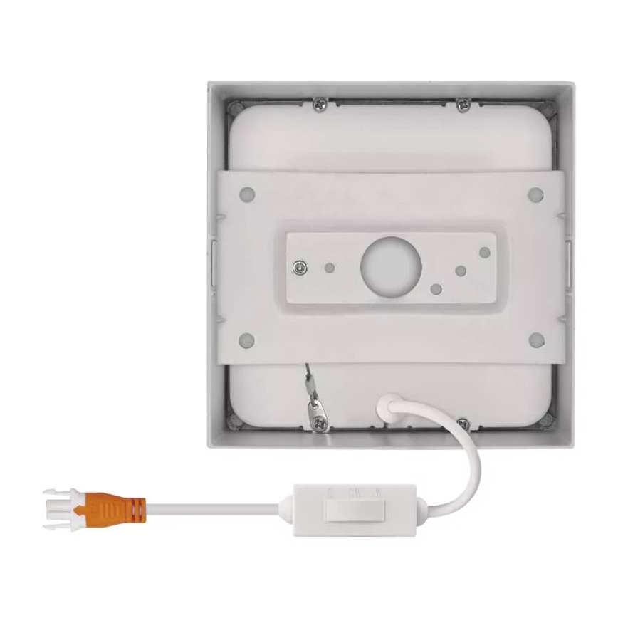 Plafoniera LED NEXXO LED/7,6W/230V 3000/3500/4000K 12x12 cm bianca