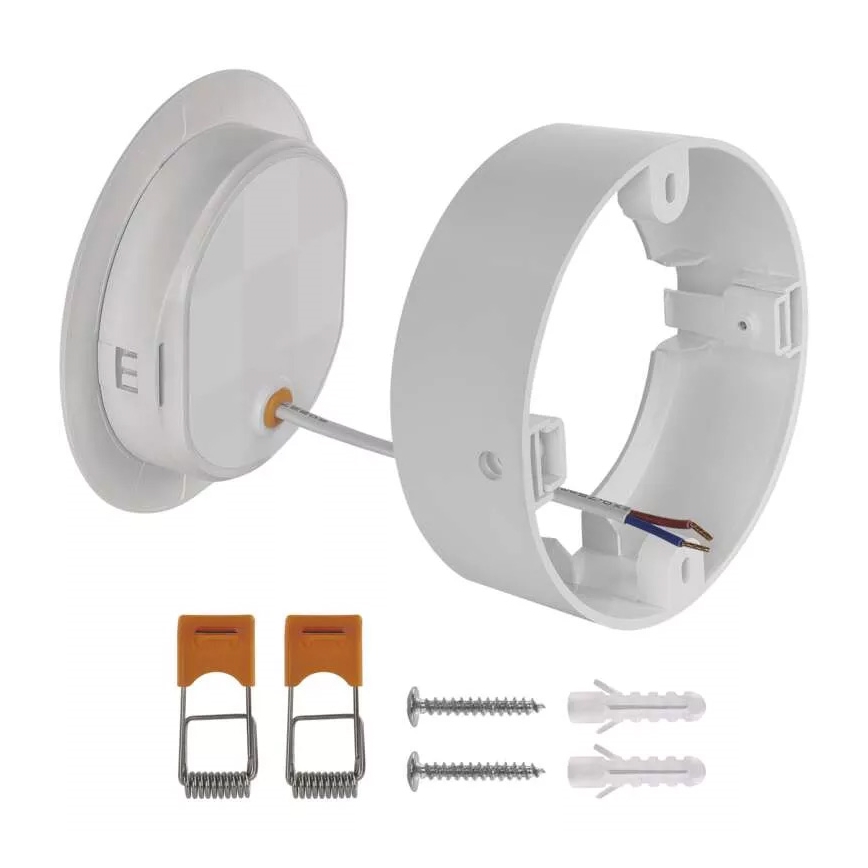 Plafoniera LED LED/9W/230V diametro 12 cm bianco