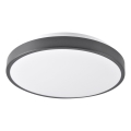 Plafoniera LED LIBRA 15W/230V 4000K Ø 29 cm nera