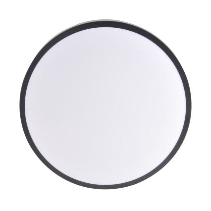 Plafoniera LED LIBRA 15W/230V 4000K Ø 29 cm nera