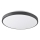 Plafoniera LED LIBRA, 24 W, 230 V, 4000 K, Ø 39 cm, nera