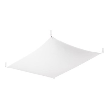 Plafoniera LED LUNA 2xG13/8,5W/230V 80x105 cm bianca