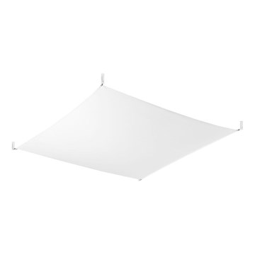 Plafoniera LED LUNA 6xG13/8,5W/230V 140x140 cm bianca