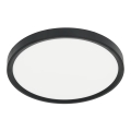 Plafoniera LED MAQ LED/24W/230V 3000/4000/6500K IP40 nero
