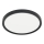 Plafoniera LED MAQ LED/24W/230V 3000/4000/6500K IP40 nero