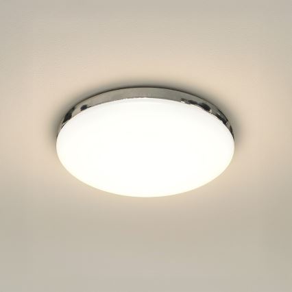 Plafoniera LED MAYA LED/10W/230V Ø 26 cm cromo lucido