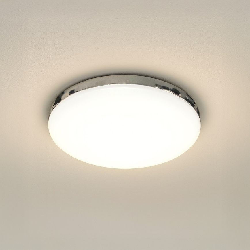 Plafoniera LED MAYA LED/10W/230V Ø 26 cm cromo lucido