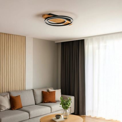 Plafoniera LED MELISA LED/28W/230V 30x40 cm pino