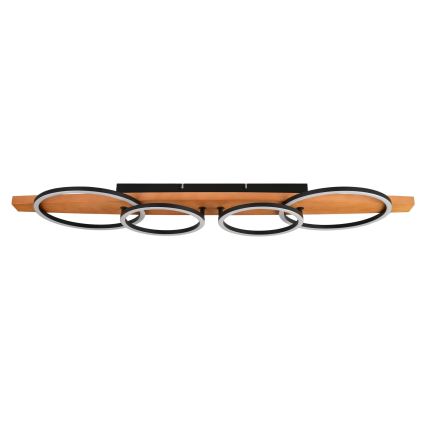 Plafoniera LED MELISA LED/35W/230V 26,5x95 cm finitura pino