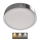 Plafoniera LED NEXXO LED/21W/230V 3000/3500/4000K diametro 22,5 cm cromo lucido