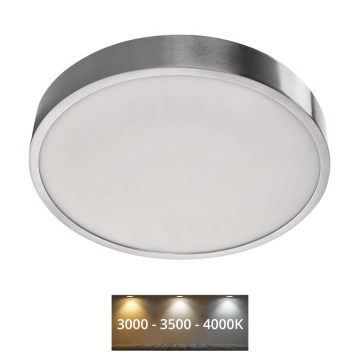 Plafoniera LED NEXXO LED/28,5W/230V 3000/3500/4000K diametro 30 cm cromo lucido