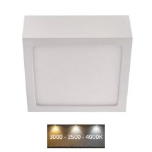 Plafoniera LED NEXXO LED/7,6W/230V 3000/3500/4000K 12x12 cm bianca