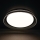 Plafoniera LED NIFU LED/17,8W/230V diametro 43 cm bianco/nero