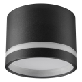 Plafoniera LED PARIGI 1xGX53/6W/230V nero
