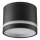 Plafoniera LED PARIGI 1xGX53/6W/230V nero