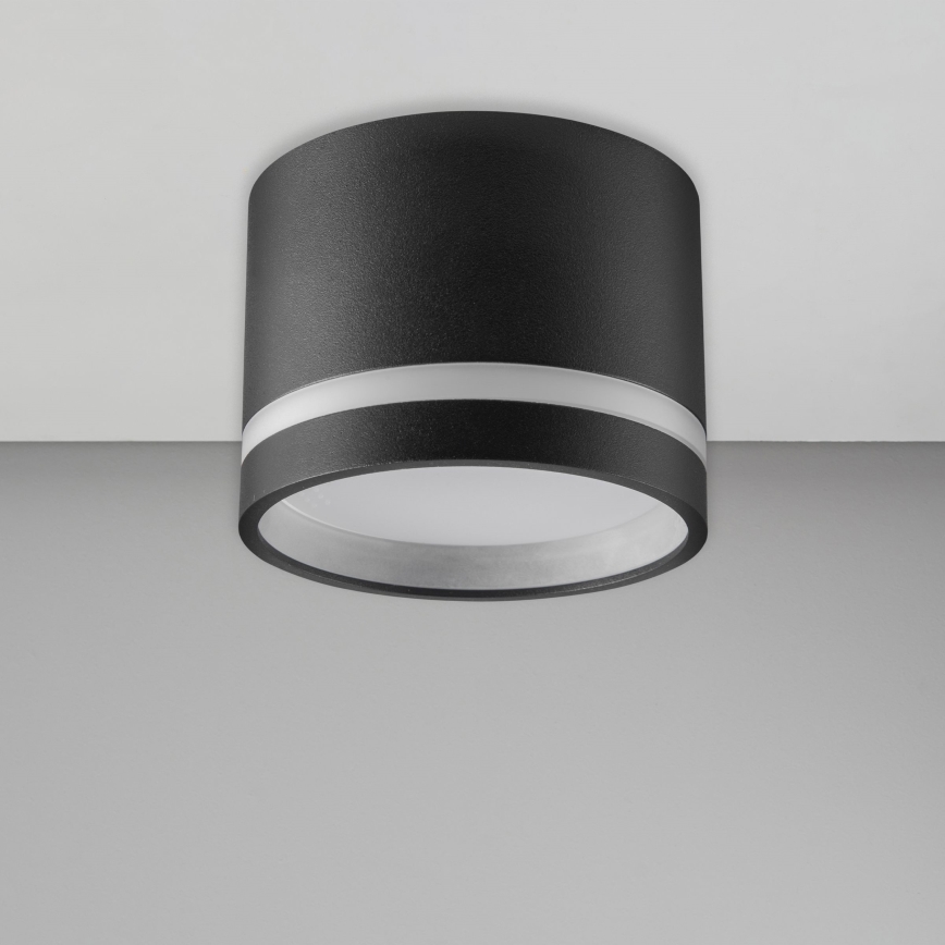 Plafoniera LED PARIGI 1xGX53/6W/230V nero