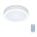 Plafoniera LED per bagno con sensore LED/12W/230V 3000/4000/6500K IP65 diam. 20 cm bianco + telecomando