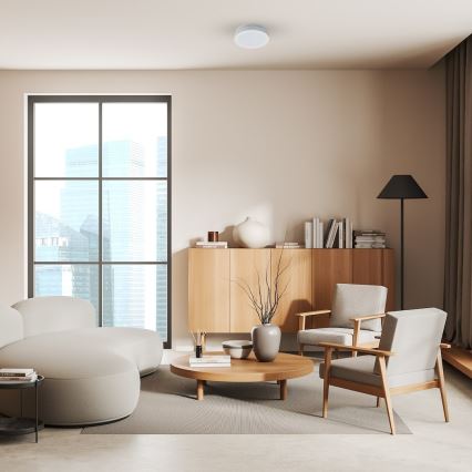 Plafoniera LED per bagno MARLON LED/12W/230V Ø 18 cm IP54 bianco