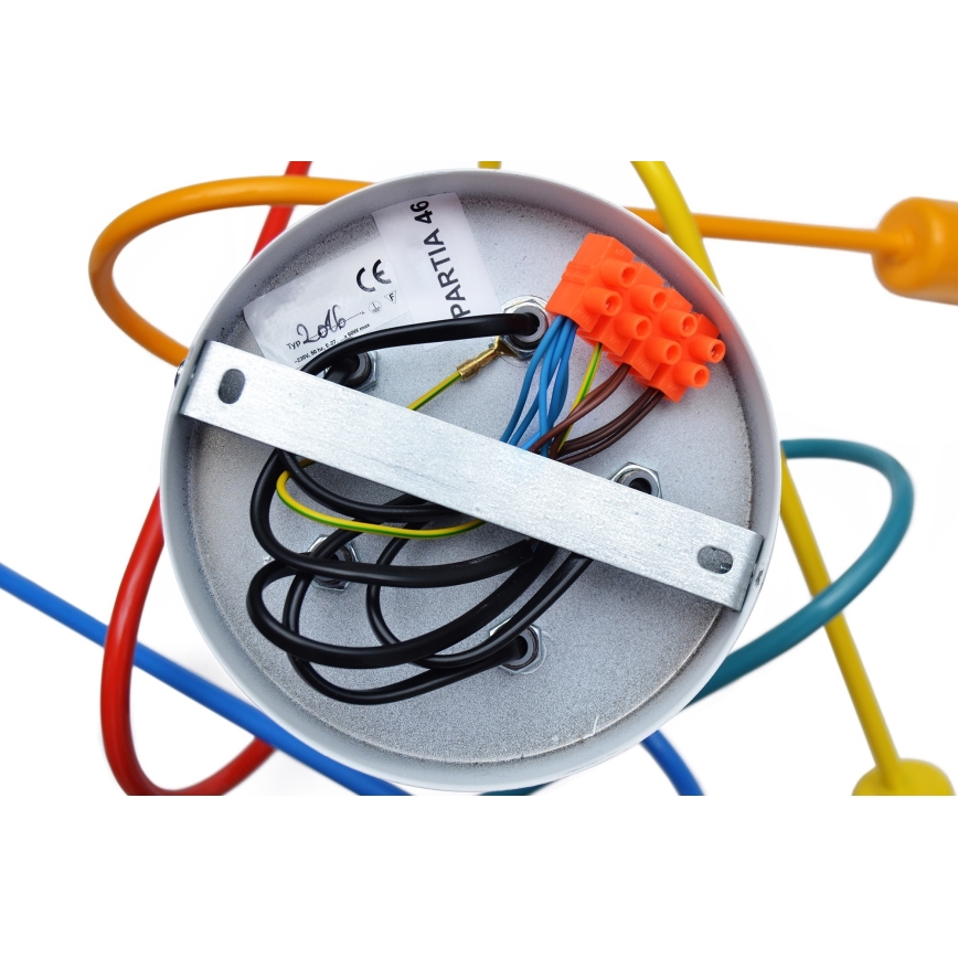 Plafoniera LED per bambini OXFORD 5xE27/15W/230V