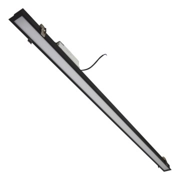 Plafoniera LED REDOM LED/42W/230V 3000K 120 cm nera