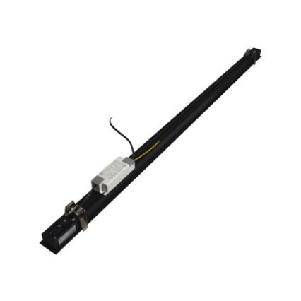 Plafoniera LED REDOM LED/42W/230V 3000K 120 cm nera
