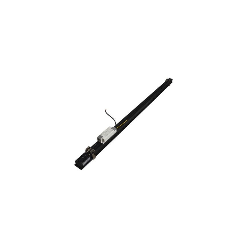 Plafoniera LED REDOM LED/42W/230V 3000K 120 cm nera