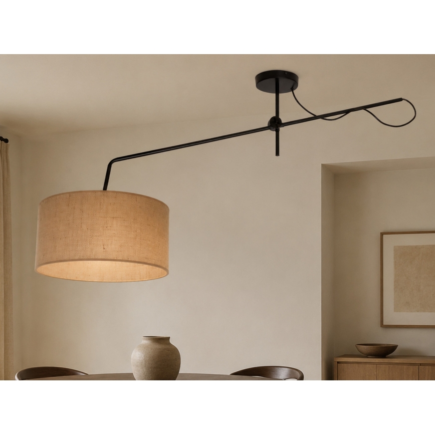 Plafoniera LED regolabile VENICE 1xE27/60W/230V iuta