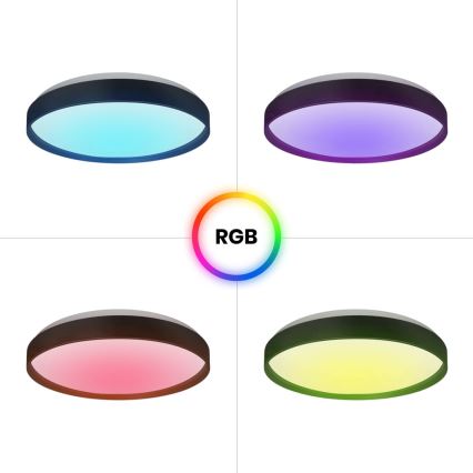 Plafoniera LED RGB dimmerabile RINGO LED/36W/230V + telecomando