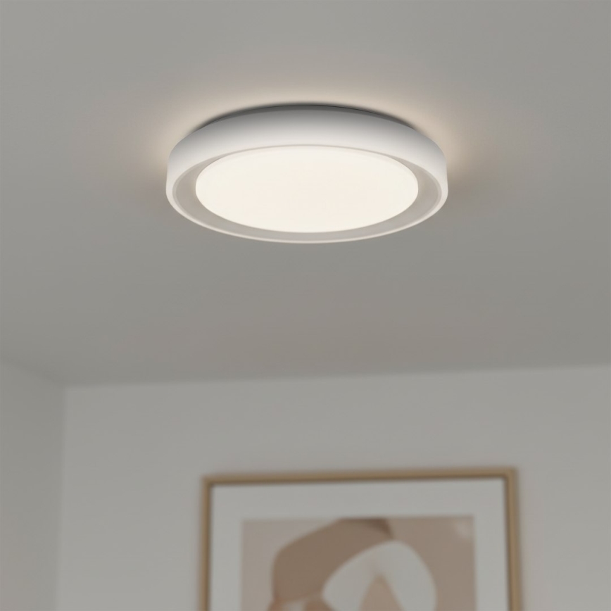 Plafoniera dimmerabile LED RGBW MELO LED/36W/230V 3000-6000K Ø 39 cm bianca + telecomando