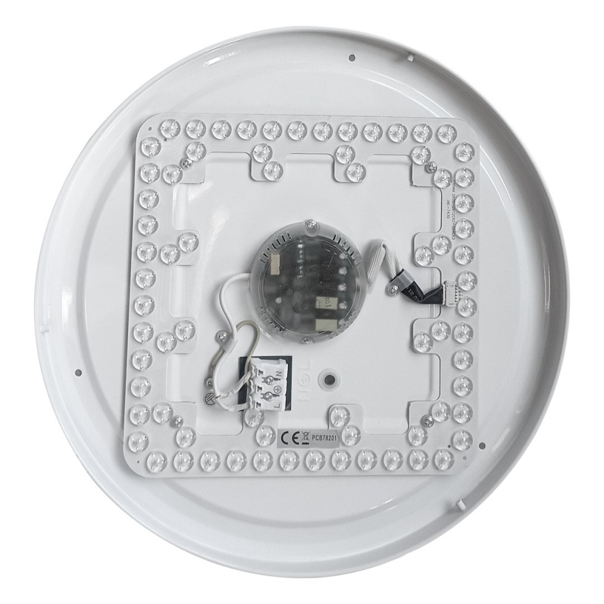 Plafoniera dimmerabile LED RGBW MELO LED/36W/230V 3000-6000K Ø 39 cm bianca + telecomando