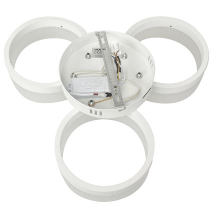 Plafoniera LED RING 3xLED/12W/230V bianco