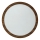 Plafoniera LED RING LED/18W/230V 4200K diametro 21 cm marrone
