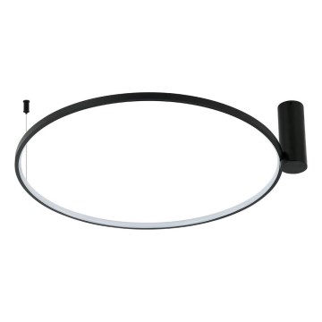 Plafoniera LED RING S LED/34W/230V 3000/4000/6000K Ø 60 cm nero