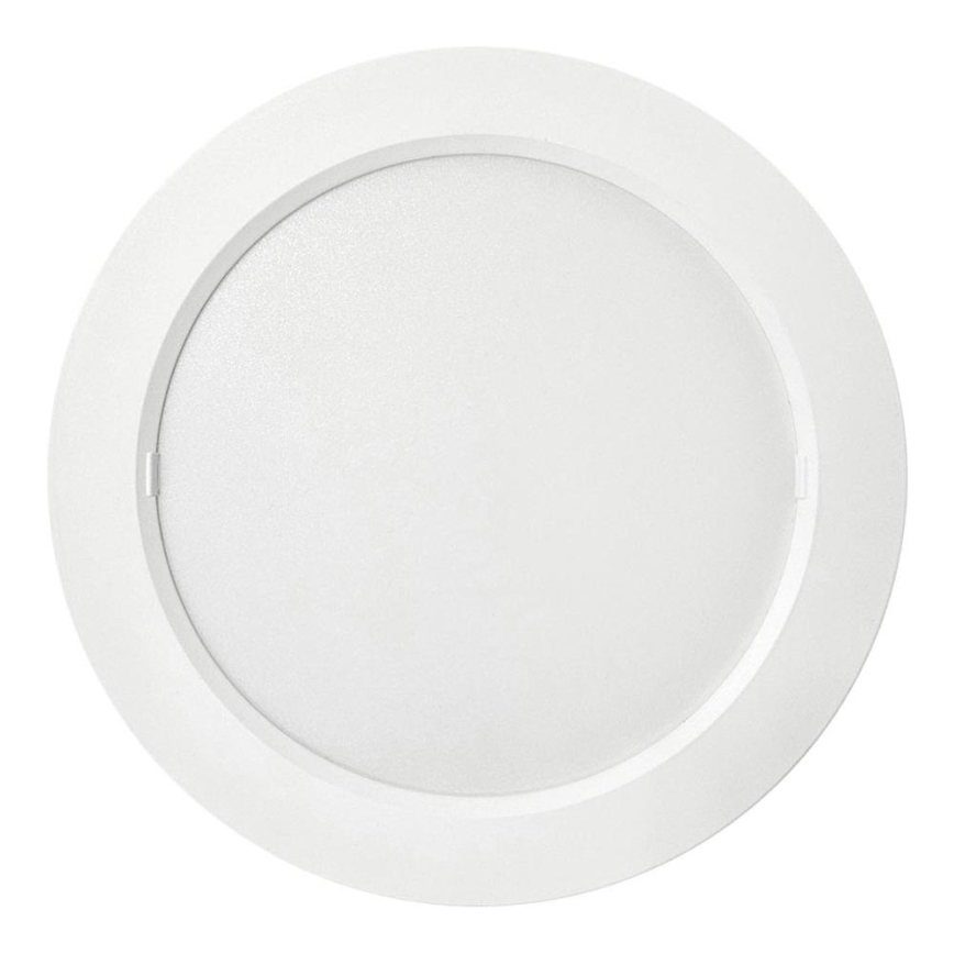 Plafoniera LED ROUND LED/12W/230V 4000K diametro 16,7 cm bianco