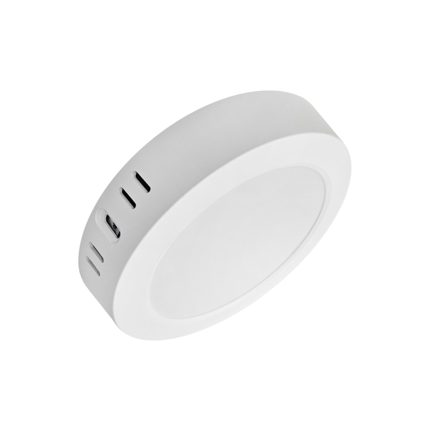 Plafoniera LED ROUND LED/12W/230V 4000K diametro 16,7 cm bianco