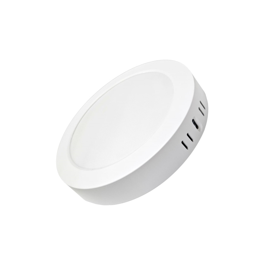Plafoniera LED ROUND LED/18W/230V 4000K diametro 21,5 cm bianco