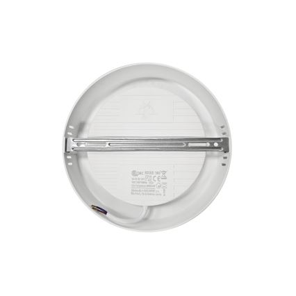 Plafoniera LED ROUND LED/18W/230V 4000K diametro 21,5 cm bianco