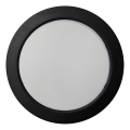 Plafoniera LED ROUND LED/18W/230V 4000K diametro 21,7 cm nero