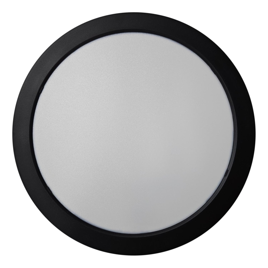Plafoniera LED ROUND LED/24W/230V 4000K diametro 28,8 cm nero