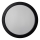Plafoniera LED ROUND LED/24W/230V 4000K diametro 28,8 cm nero