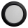Plafoniera LED ROUND LED/6W/230V 4000K diametro 12,1 cm nero